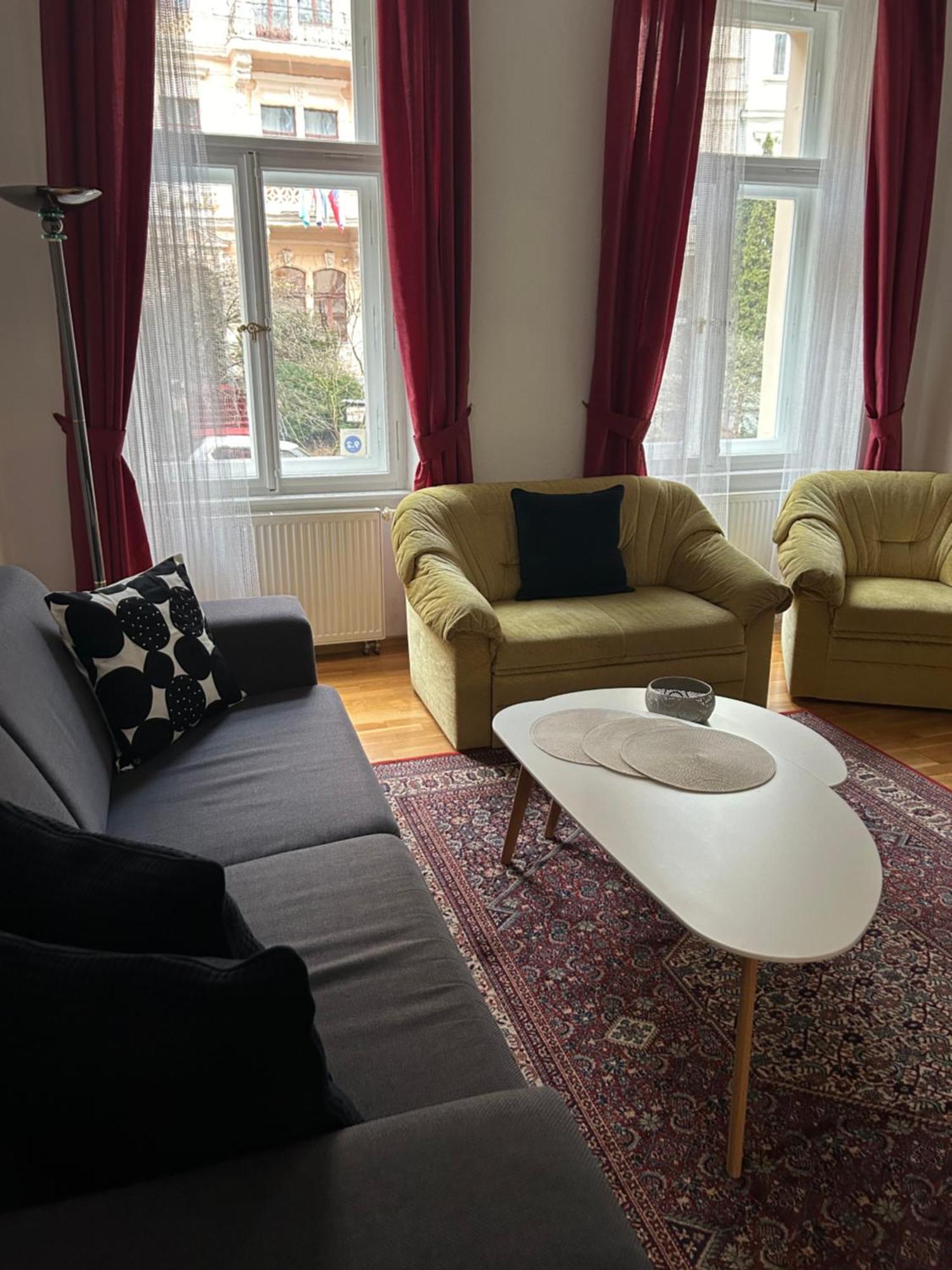 Apartment Sadova Karlovy Vary Bagian luar foto
